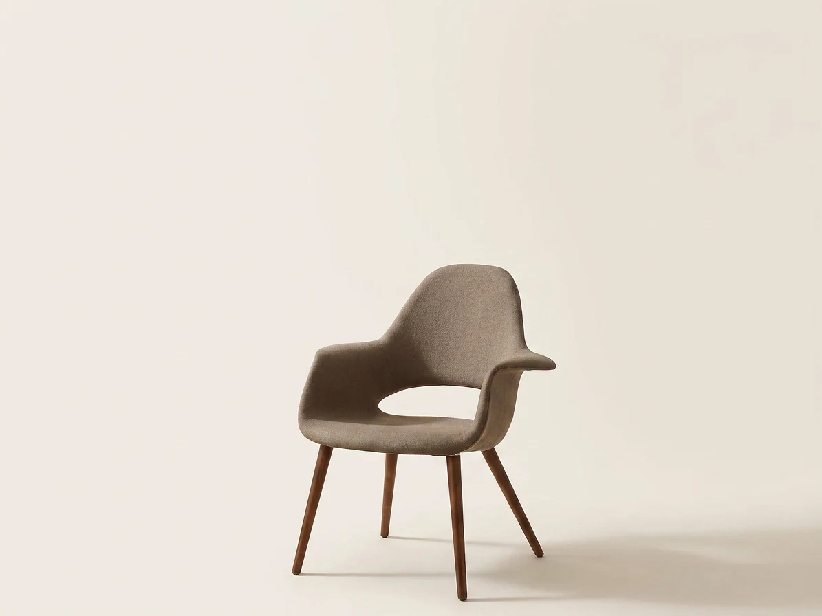 A single armchair on its own