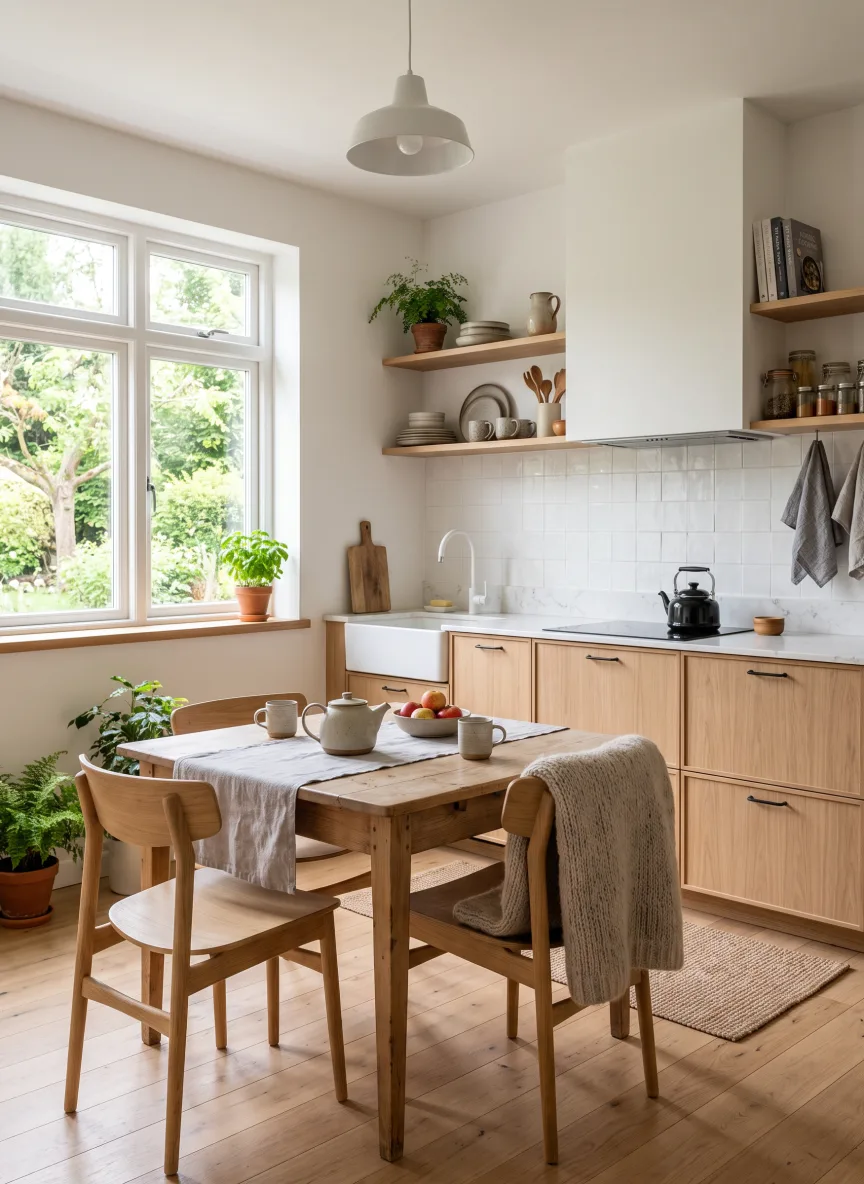 A kitchen in Scandinavian