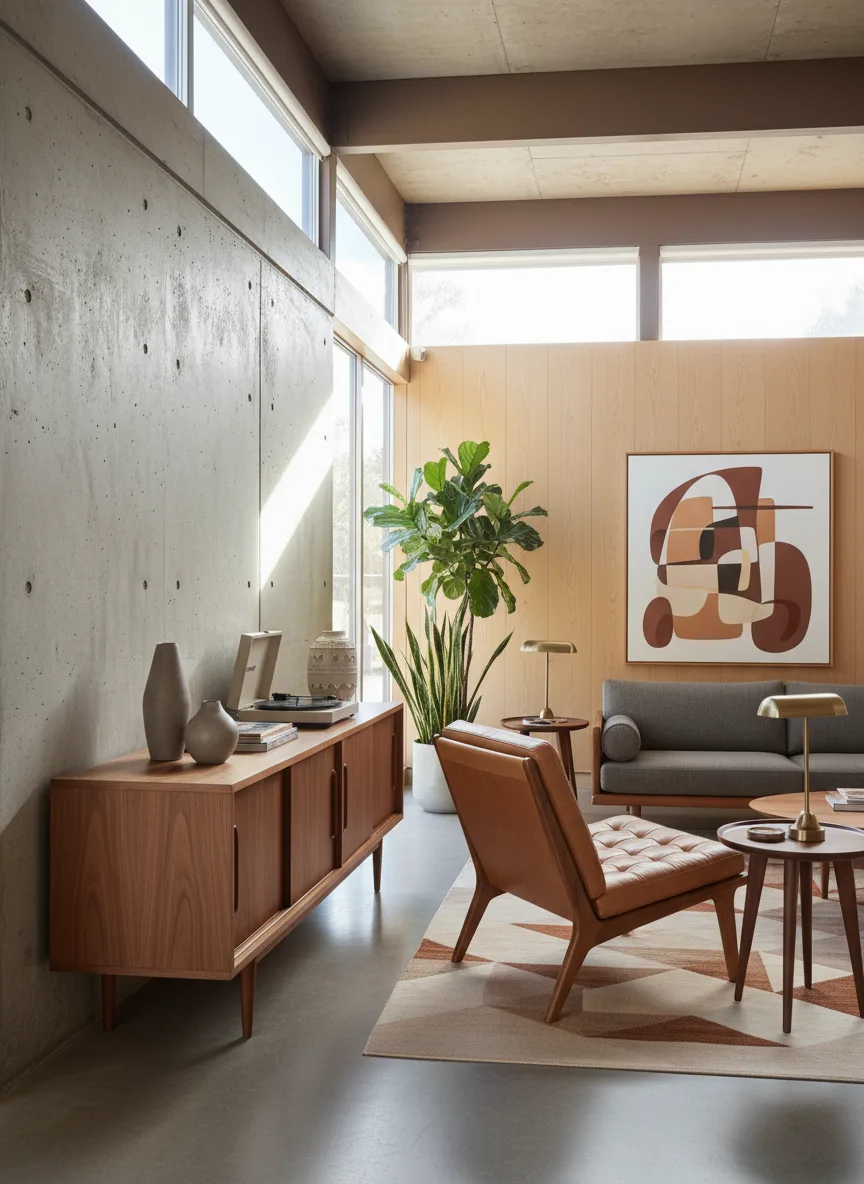 Mid-Century room