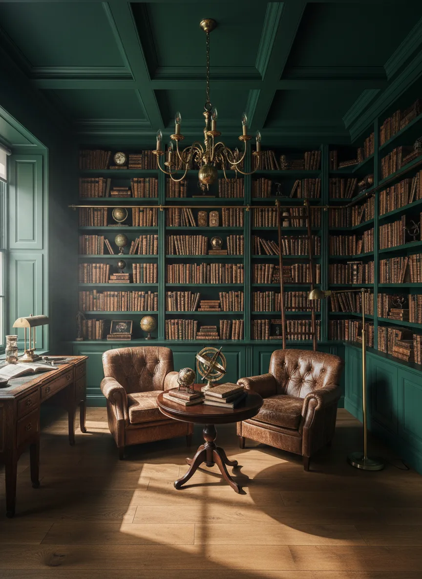 Dark & Moody room