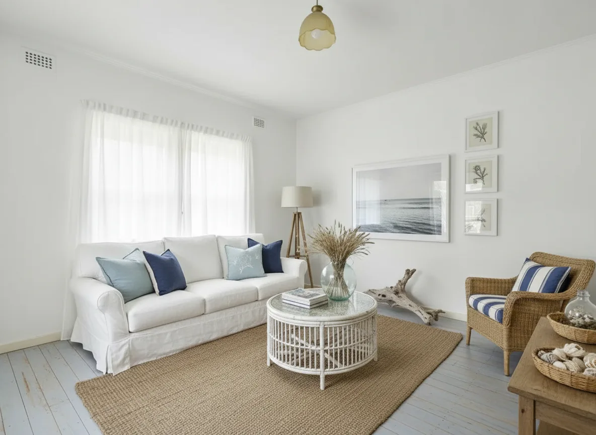 A living room in Coastal
