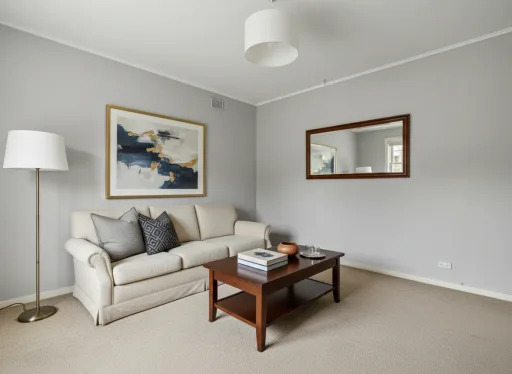 A living room in Transitional
