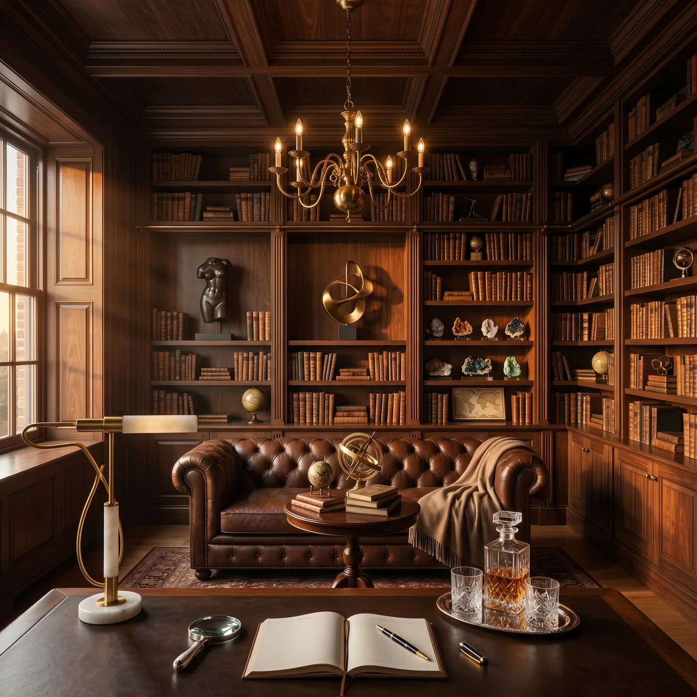 Executive Study room designed with restylai