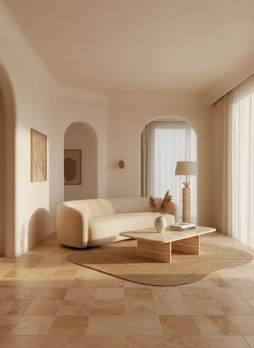 Warm Minimal room